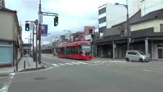 【路面電車動画】万葉線６９　ＬＲＶ　ＭＬＲＶ１０００形