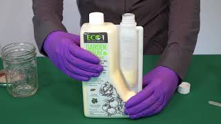 Mixing Eco-1 Garden Spray Concentrate with AzaSol