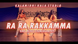 RA RA RAKKAMMA | DANCE COVER | VIKRANT RONA | KALANIDHI KALA STUDIO | HARI  REDDY