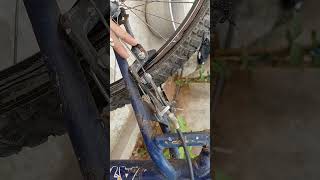 how to do normal cycle break to disc brake cycle  video subscribe for more complete my 2K subscriber