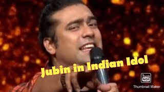 #maine jab dekha tha tujhko#jubin nautiyal#indian idol#aasman mai joh khuda hai