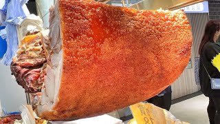 中秋斬料 #卡卡聲爆脆燒腩骨 燒鵝/叉燒/豉油雞！Hong Kong super crispy and cheap roasted pork belly,roast goose, BBQ pork !