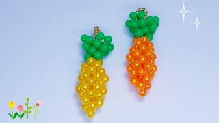 How To Make Beaded Carrot🥕🥕