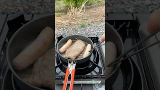 和小狗露營戶外做飯 camping cooking #food #camping #food #campingfood #dog