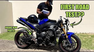 2011 Yamaha R1 Wrecked Bike Rebuild | Part 2