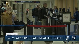 'I didn't sleep well last night': Traveler at GRR reacts to plane crash near DC