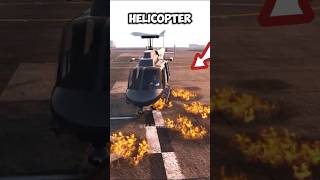 If you land a helicopter on fire flames in every GTA game?  #gta #gtaonline