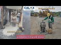 thickness determination coring cement treated base