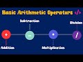 Python Basic Arithmetic Operators Explained | ByteAdmin