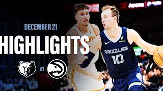 Memphis Grizzlies Highlights vs Atlanta Hawks