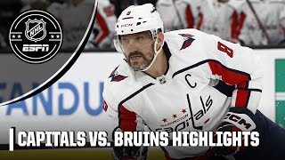 Washington Capitals vs. Boston Bruins | Full Game Highlights | NHL on ESPN