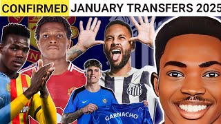 Neymar to Santos? Dorgu to Man Utd, Garnacho, Nkuku,  Mathys... | Confirmed Football transfers 2025