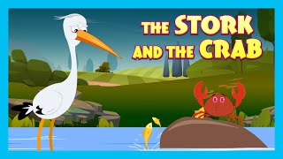 THE STORK AND THE CRAB : Stories For Kids In English | TIA & TOFU | Bedtime Stories For Kids