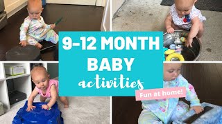 ACTIVITIES FOR 9 MONTH OLD | HOW TO PLAY WITH 9 MONTH OLD | ACTIVITIES FOR BABIES 9-12 MONTHS