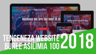 Jinsi ya Kutengeneza Website (Tovuti) Bureee 100% #Maujanja 80