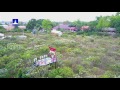 laos beautiful garden view ສວນຈຳປາມຸງຄຸນລາວ laos drone