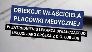 Jakie mogą być obiekcję przy zatrudnieniu osoby, która posiada spółkę z o.o.