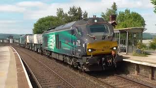 68001/68016 6c51 Sellafield - Heysham flasks, 1st June 2023