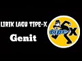 tipe x genit lirik