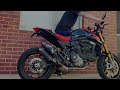 2023 ducati monster sp arrow decat pipe comparison