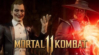 Mortal Kombat 11 - All Joker VS Raiden Intro Dialogue!