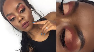 Cranberry Half Cut Crease Makeup Tutorial
