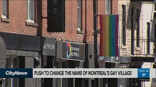 Proposal to change the name of Montreal's Gay Village