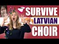 How to Latvian Choir?! Preparing for the Song and Dance Festival! | IRREGULAR LATVIAN LESSON