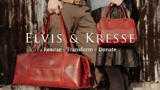Rescued Materials, Transformed into Luxury, with 50% Donated to Charity since 2005 - Elvis & Kresse