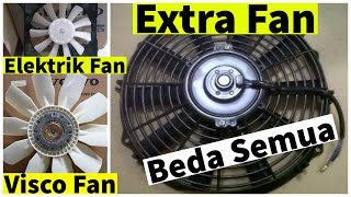 Ternyata ini Perbedaan 4 Jenis Kipas Pada Mobil | Visco fan, Extra Fan, Electric Fan & Lainnya