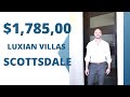 Living in Scottsdale and touring a Luxury Villa / New Construction