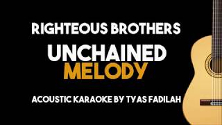 Unchained Melody - Righteous Brothers (Acoustic Guitar Karaoke Version)