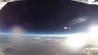 Near-Space Sunset Video #1: GoPro Hero 3+ Weather Balloon Launch