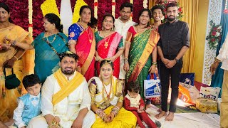 Marriage Vlog|పెళ్లి సందడి❤️మా Dance లు చుడండి|ఒకే రోజు 2 Functions|Hair Growth కోసం|GRWM|Vizagvlogs