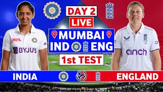 India W vs England W Test Live Scores | IND W vs ENG W Test Live Scores & Commentary | India Innings