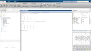 Lecture 2 - 2D arrays in matlab