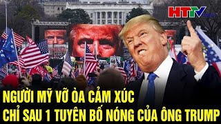 Điểm tin quốc tế 22/1: Người Mỹ vỡ òa cảm xúc chỉ sau 1 tuyên bố Nóng của ông Trump