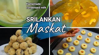 Eid Al Adha 2021 Sweets/ Srilankan Maskat / Home made condensed milk /Nanakatha /Rulan Lattu /Tamil