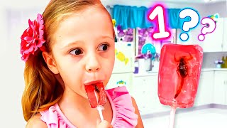 Count one to ten with Nastya and Dad - Nastya educational video compilation