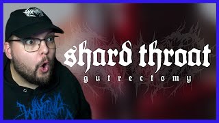 ES GIBT KRASSE BASSDROPS, ABER DAS IST AUF EINEM NEUEN LEVEL // GUTRECTOMY - SHARD THROAT | REACTION