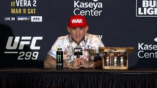 Dustin Poirier Post-Fight Press Conference | UFC 299