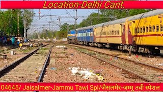 04645/Jaisalmer-Jammu Tawi Spl Depart From Delhi Cant.