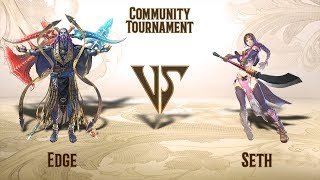 Edge (Azwel) VS Seth (Seong Mi-na) - Community Tournament (21.09.2019)