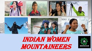 Famous Indian women Mountaineers / प्रसिद्ध भारतीय महिला पर्वतारोही 🇮🇳