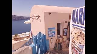 TOUR OF SANTORINI IA VILLAGE - HELLAS GREECE