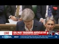 theresa may s full address to the house of commons after triggering article 50