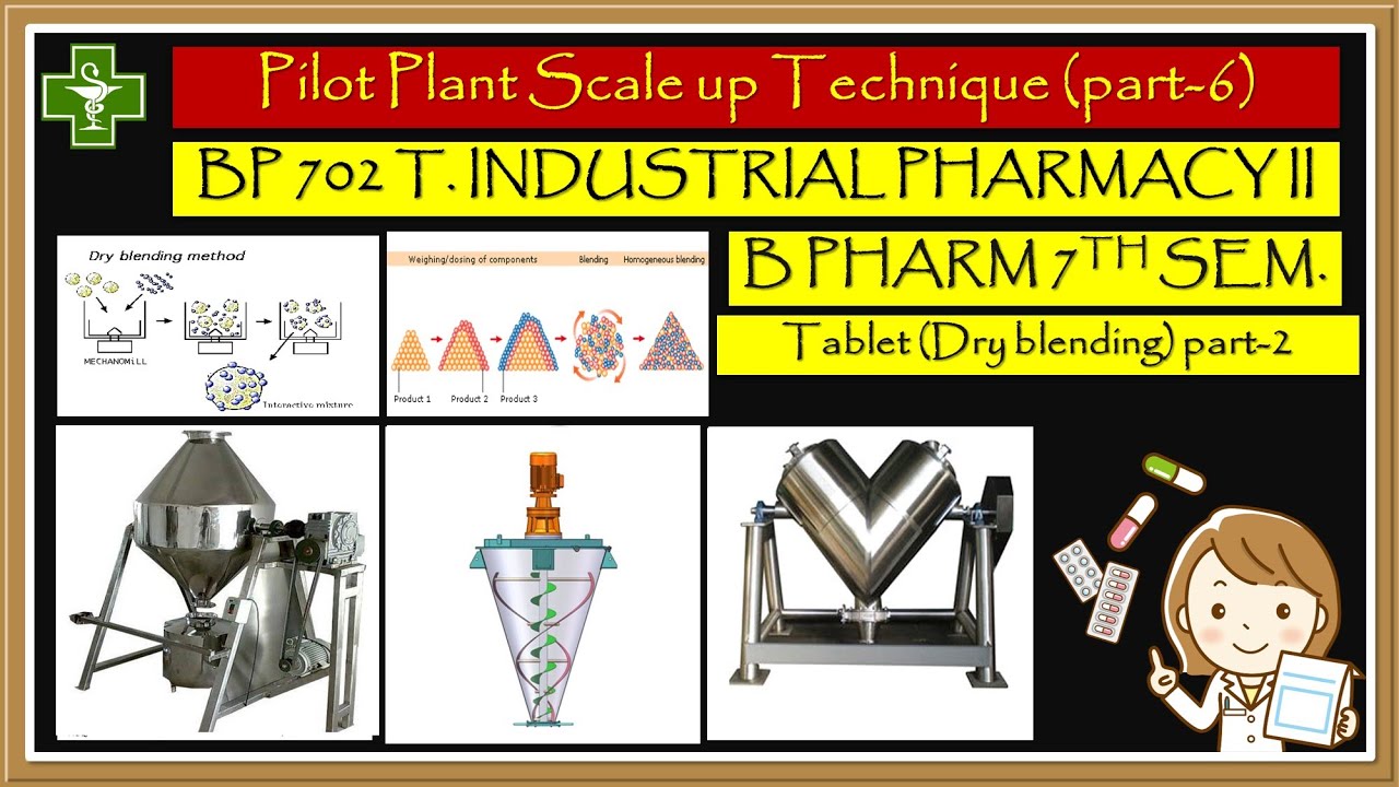 Pilot Plant Scale Up Technique Part-6, Scale Up Of Solid Dosage Form ...