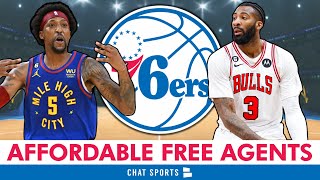 AFFORDABLE 76ers Free Agent Targets Ft. Kentavious Caldwell-Pope, Andre Drummond