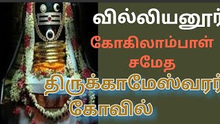 வில்லியனூர் கோகிலாம்பாள் சமேத திருக்காமேஸ்வரர் கோயில்  புதுச்சேரி villiyanur kaamiesewarar temple