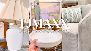 NEW TJMAXX HOME DECOR FINDS 2025 SPRING | HIGH END HOME FINDS | SHOP WITH ME + DECORATING IDEAS